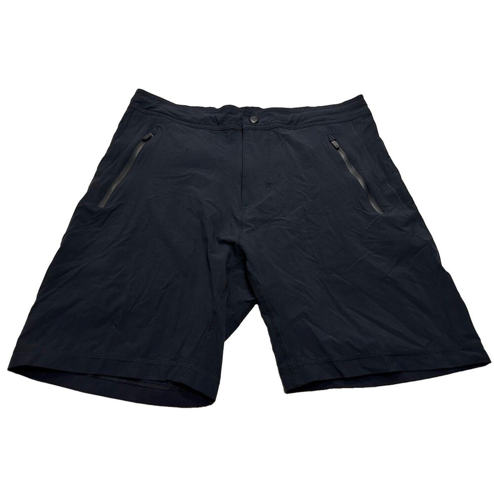 Men's Mack Weldon 4-Way Active Stretch Shorts 8" Size Medium Black